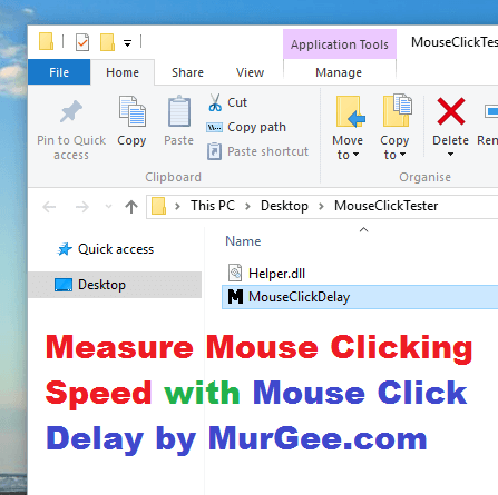 Measure Mouse Click Speed